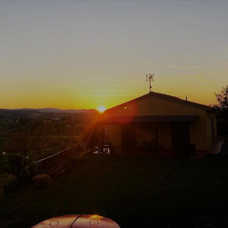 Casina Di Pacina Villa Abbadia di Montepulciano Bagian luar foto
