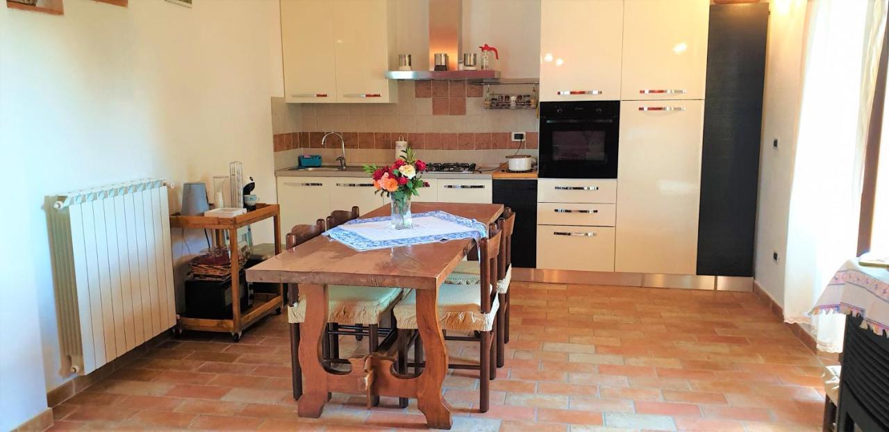 Casina Di Pacina Villa Abbadia di Montepulciano Bagian luar foto