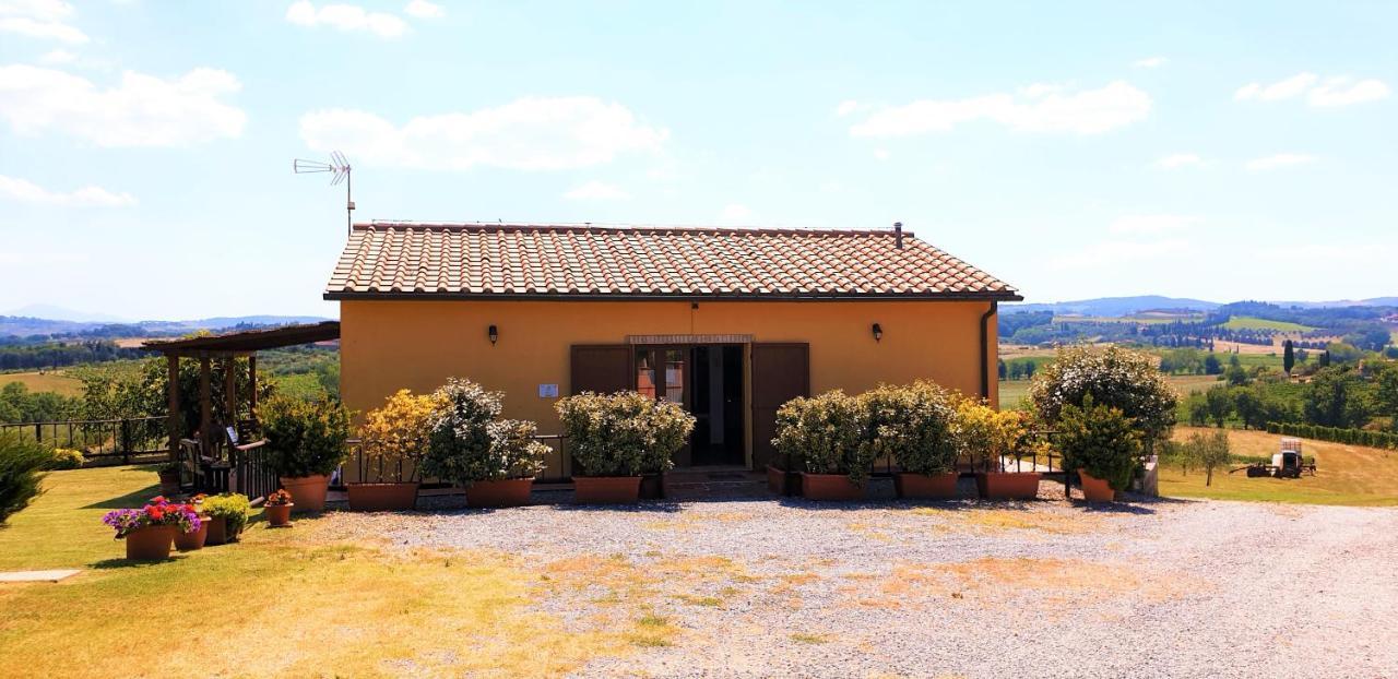 Casina Di Pacina Villa Abbadia di Montepulciano Bagian luar foto