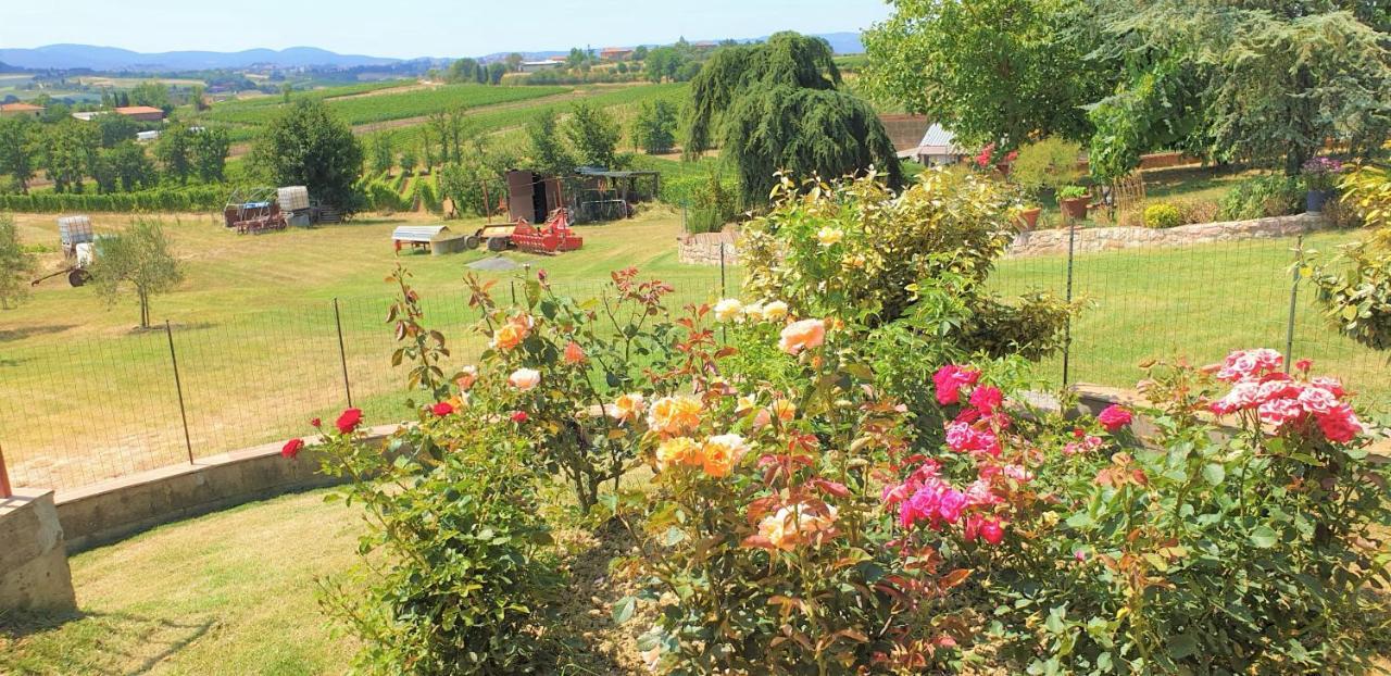 Casina Di Pacina Villa Abbadia di Montepulciano Bagian luar foto