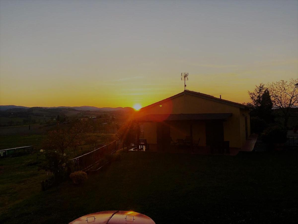 Casina Di Pacina Villa Abbadia di Montepulciano Bagian luar foto