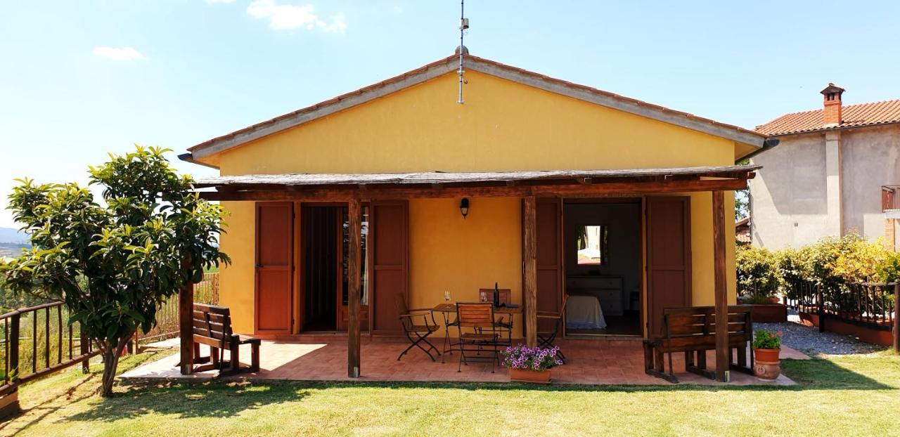 Casina Di Pacina Villa Abbadia di Montepulciano Bagian luar foto