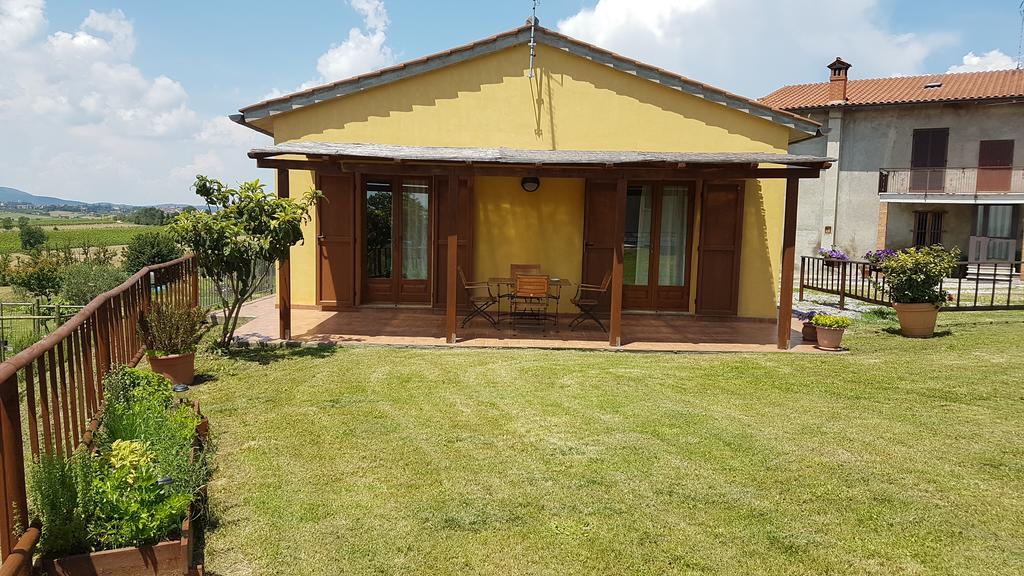 Casina Di Pacina Villa Abbadia di Montepulciano Bagian luar foto