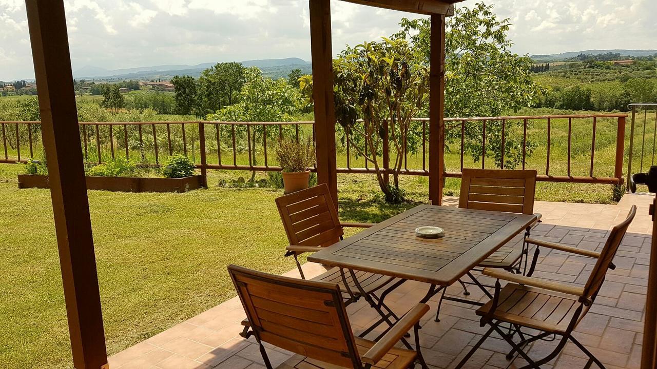 Casina Di Pacina Villa Abbadia di Montepulciano Bagian luar foto